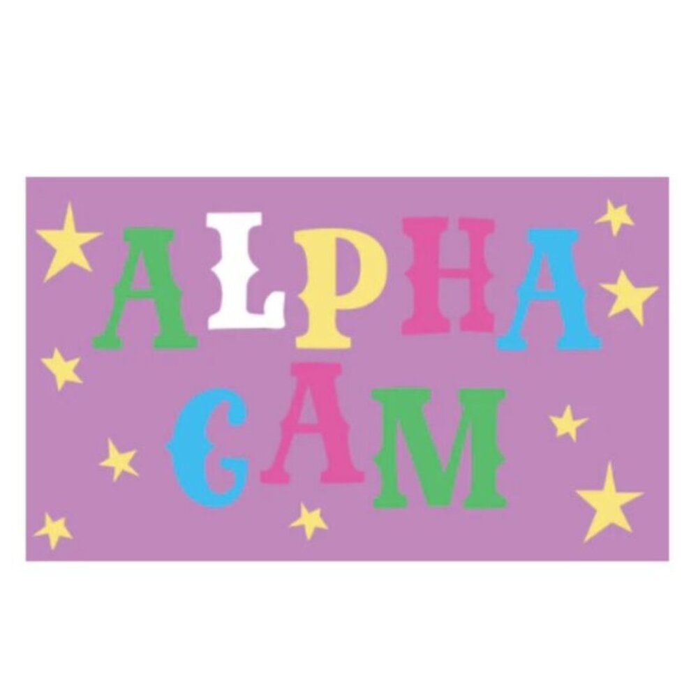 Alpha Gamma Delta Sorority Flag